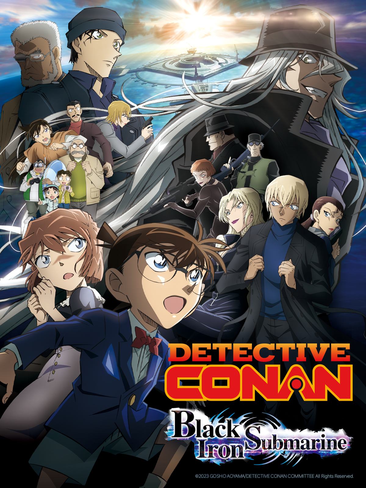 Anime Detective Conan Movie 26: Black Iron Submarine